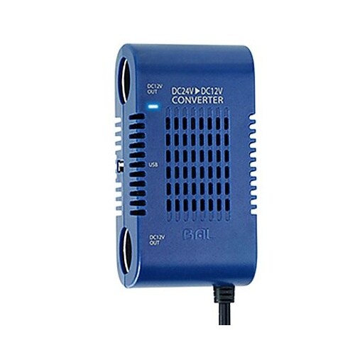 DC24V→DC12V/15A(USB