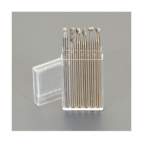 6本組 ダイヤモンドビット&精密ヤスリセ