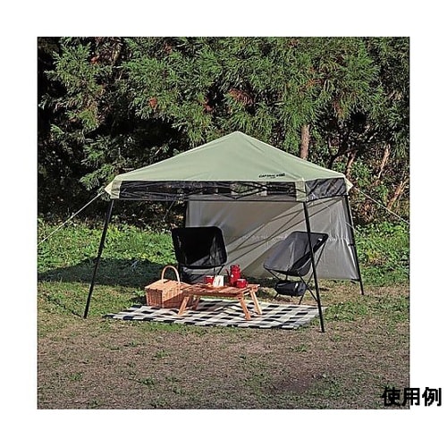 2.4x 2.4m 四脚テント(カーキ)