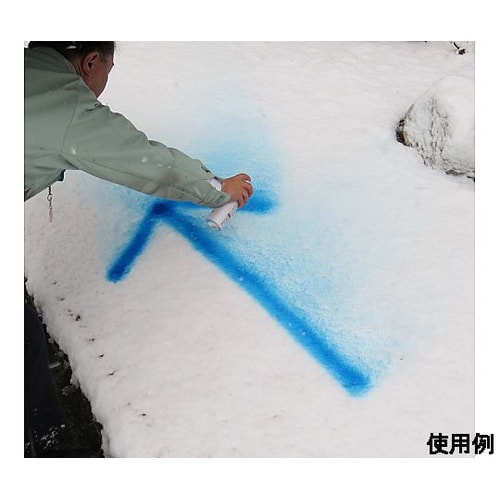 300ml 蛍光マーキングスプレー(雪面