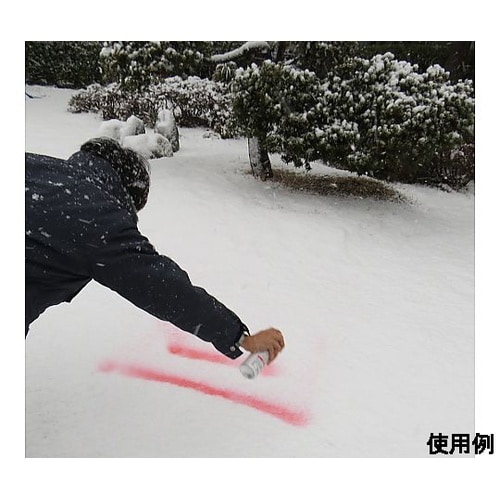 300ml 蛍光マーキングスプレー(雪面