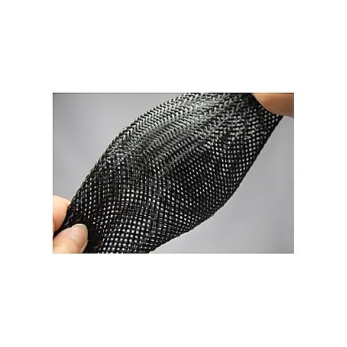9.0mmx 5m 編組保護チューブ(黒