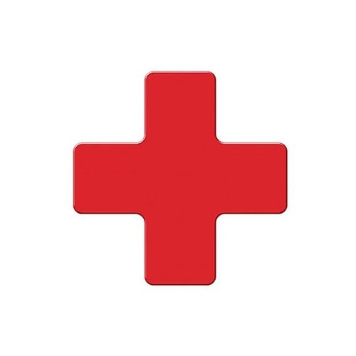 +型 マーカー(赤/2枚) EA944S