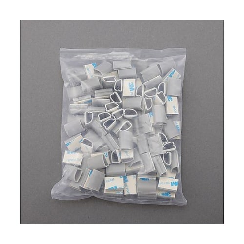 15x16mm ケーブルクランプ(粘着付