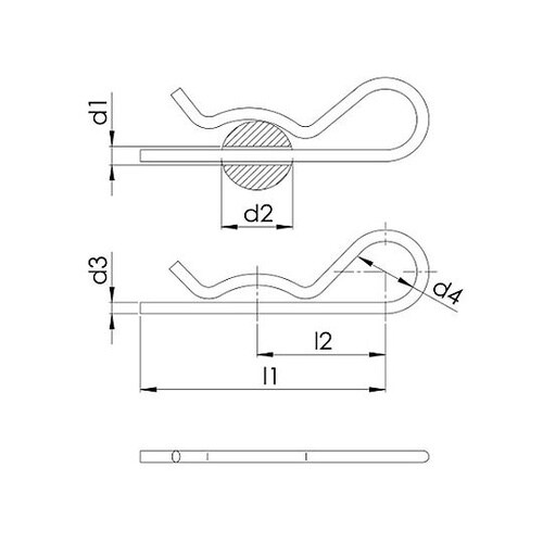 28−40mm スナップピン(ステンレス