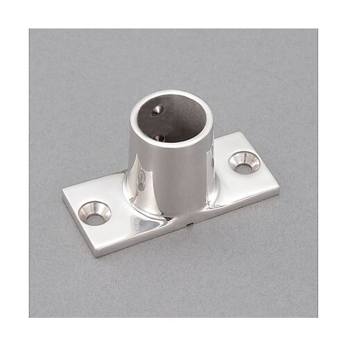 25mm パイプ用アングルベース(ステン