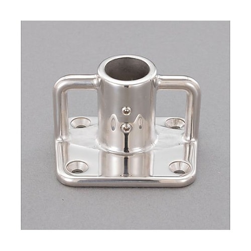 25mm パイプ用ベース(ステンレス製)