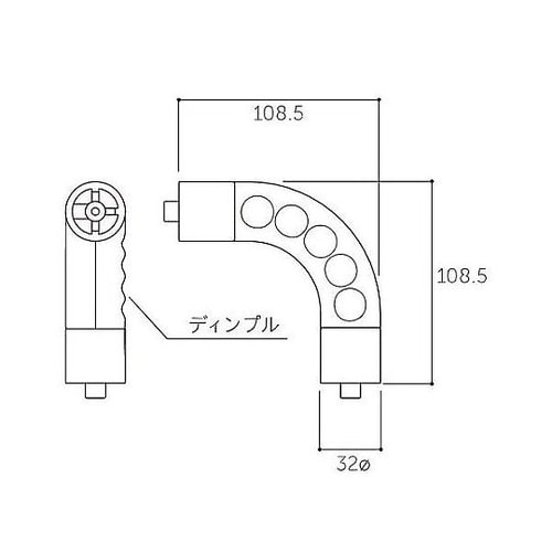 φ32x108.5x108.5mm メイ