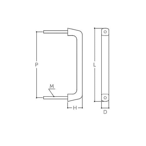 120mm 木製取手 EA951HA−3