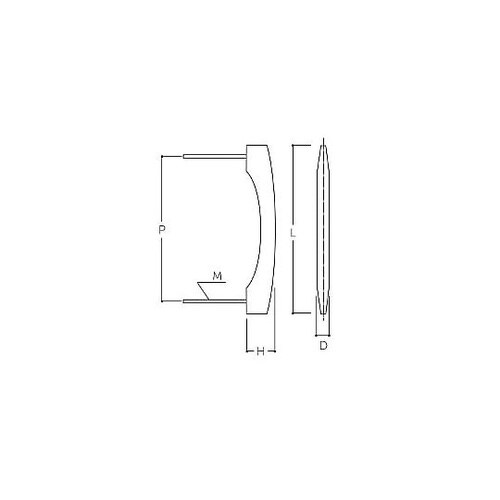 120mm 木製取手 EA951HA−4