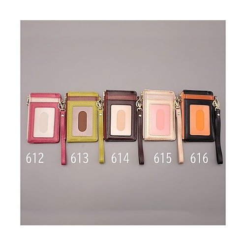 カードホルダー(ストラップ付/レッド)