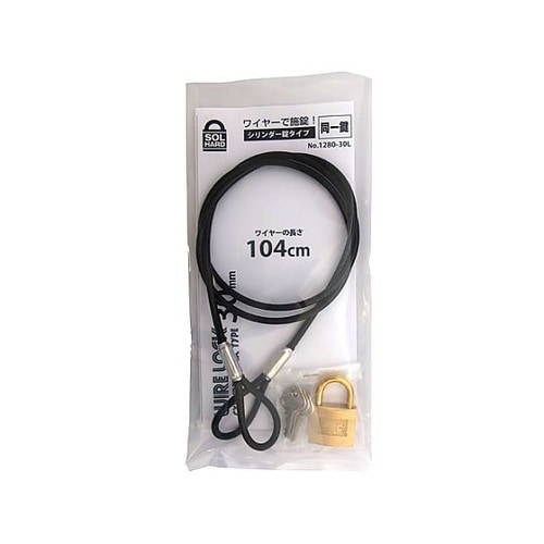 φ4.3x1040mm ワイヤーロック(