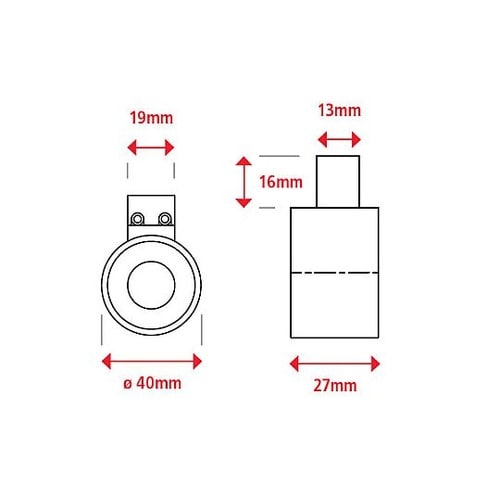 DC12V/φ 40mm/ 550N 電