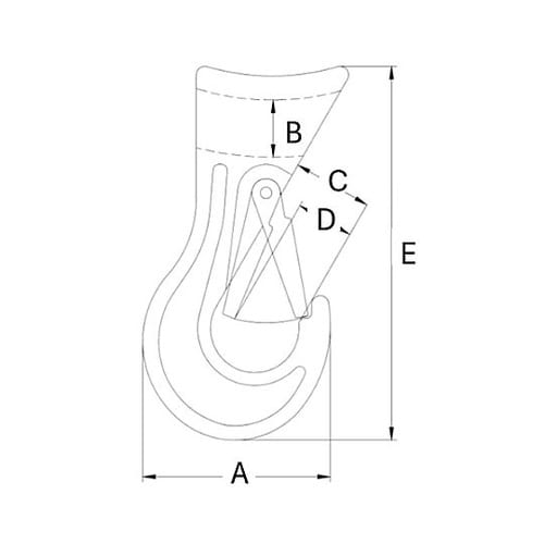 5.3ton スイベルフック(ベアリング
