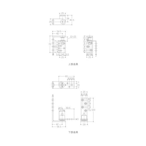 S966000 MK カウンターヒンジ