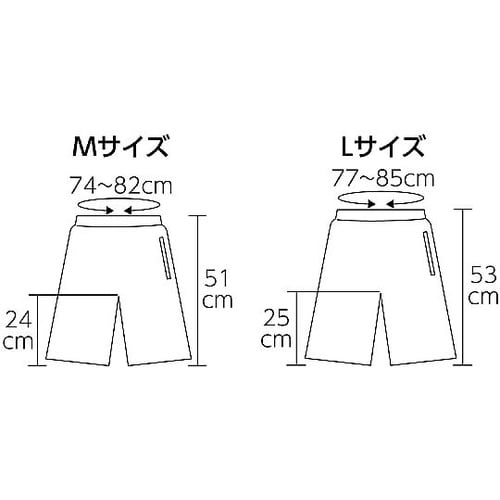 51844 ドライハーフパンツ グレー
