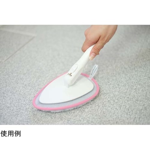 ユニットバスボンくん抗菌バス床ブラシ 桃