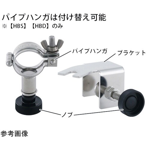 ホースブラケットダブル 23mm 36