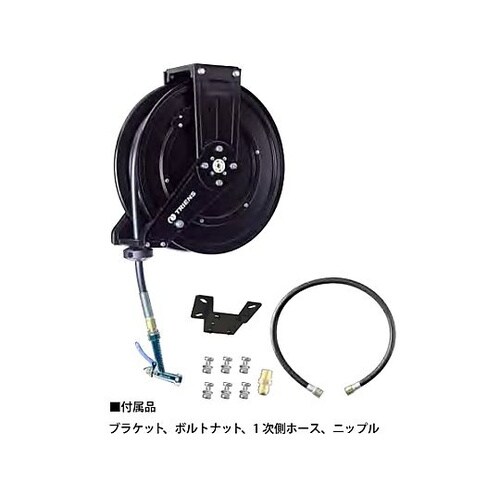 13/19mmx15m 散水ホースリール