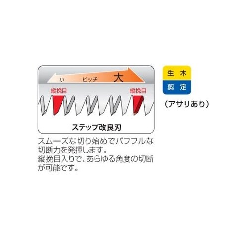 410mm/240mm 生木鋸(替刃式・