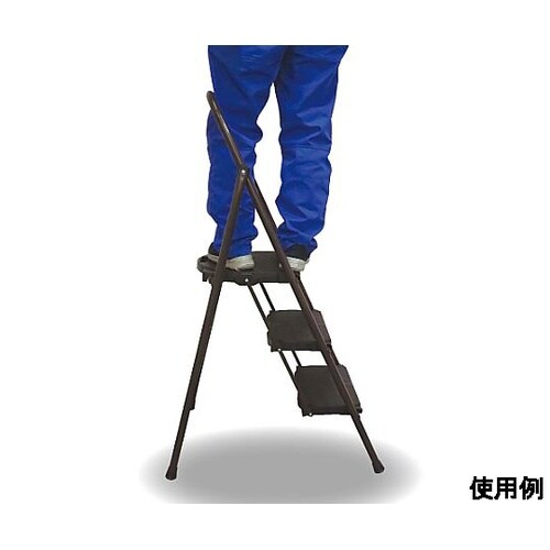 0.69m/3段 踏台(スチール製/ワイ