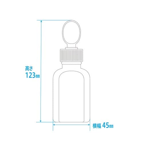 小判型投薬瓶 60mL スポイト付キャッ