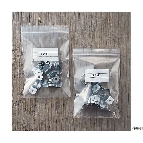 チャック袋マット印刷付 0.08mm 2