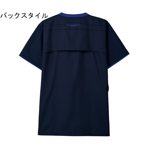 メンズジップスクラブR ダークネイビー×