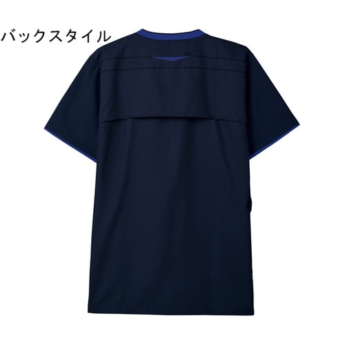 メンズジップスクラブR ダークネイビー×