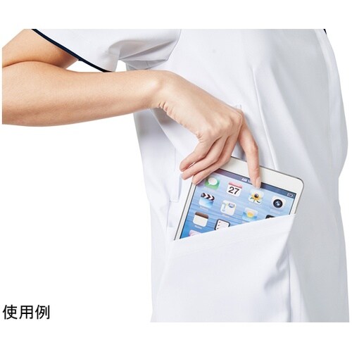 レディスジップスクラブR ホワイト×ダー