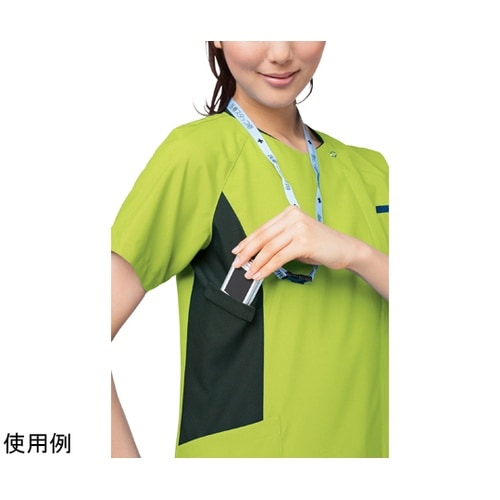 レディスジップスクラブR ライム×モスグ