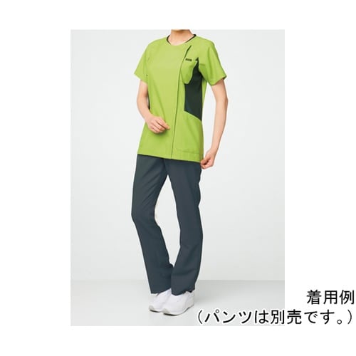 レディスジップスクラブR ライム×モスグ