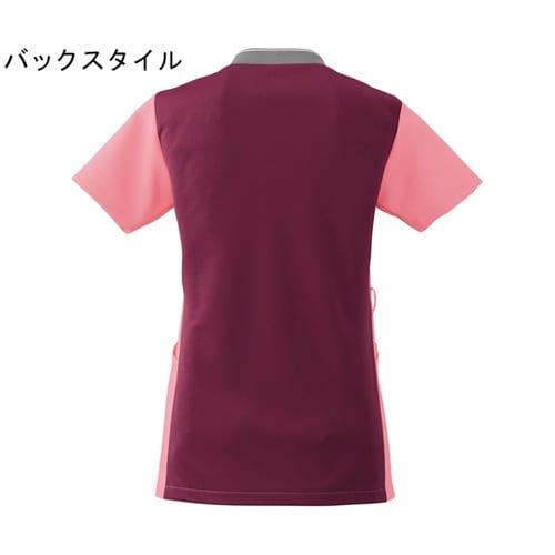 レディースジップスクラブR ピンク×バー