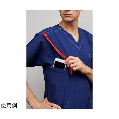 スクラブ インディゴ L 7061SC−