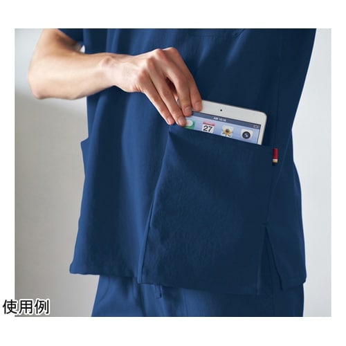 スクラブ D.ブルー M 7072SC−