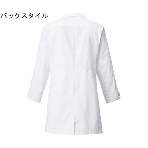 メンズシングルコート ホワイト S 15