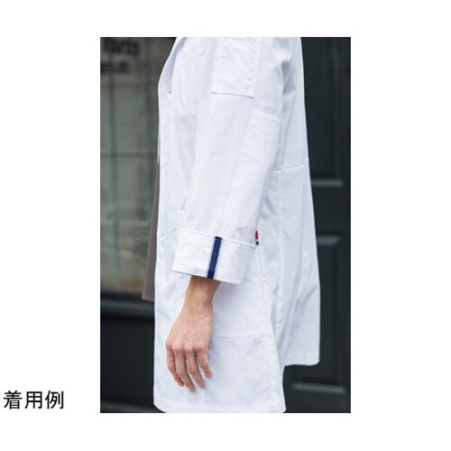 メンズシングルコート ホワイト S 15