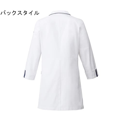 メンズシングルコート ホワイト 4L 1