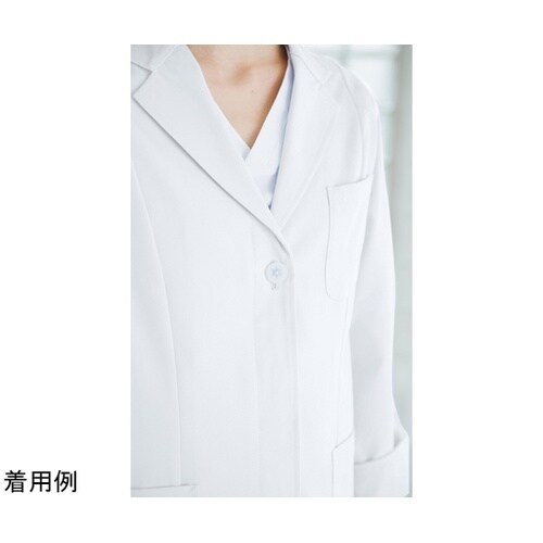 女性ハーフコート ホワイト S 2520