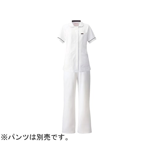 チュニック ホワイト×ネイビー L 20