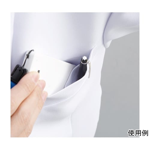 チュニック ホワイト×ネイビー L 20