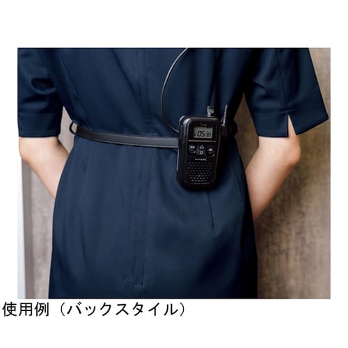 ベルト付きワンピース ダークネイビー 4