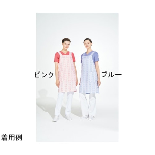 エプロン ピンク M HI500−3