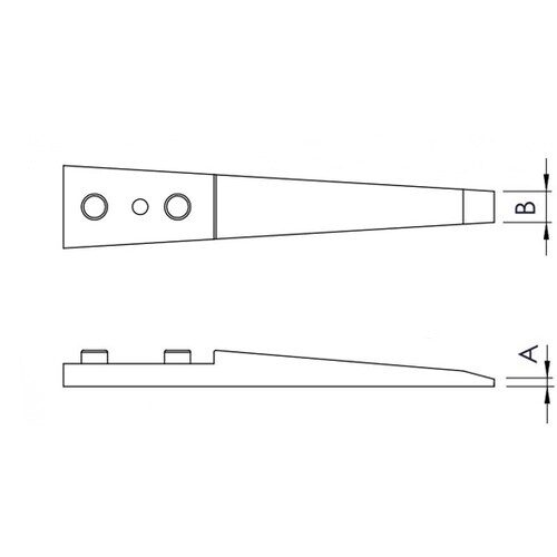 カーボンファイバーピンセット 先端交換チ
