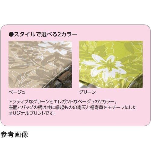 シルバーカー さんぽっぽ グリーン 53