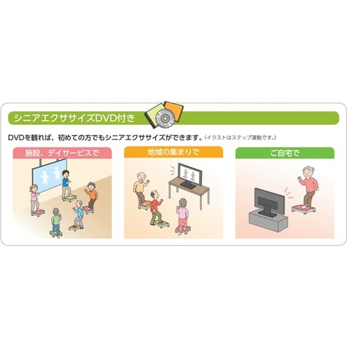 エクササイズステップ DVD付き ライム