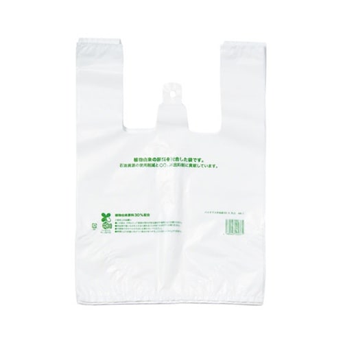 バイオマス弁当用レジ袋30 大 乳白 1