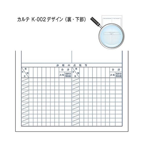 カルテ1号 A4 90kg 国保 k−0