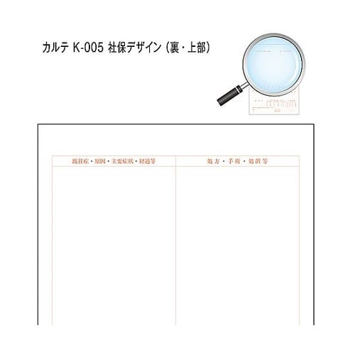 カルテ1号 A4 90kg 社保 k−0