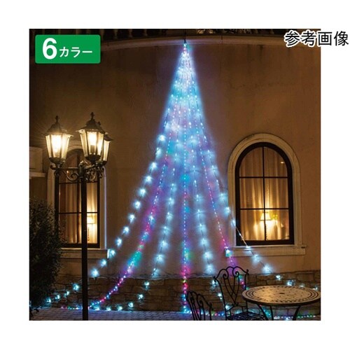 【672球】LEDドレープライト 屋外使